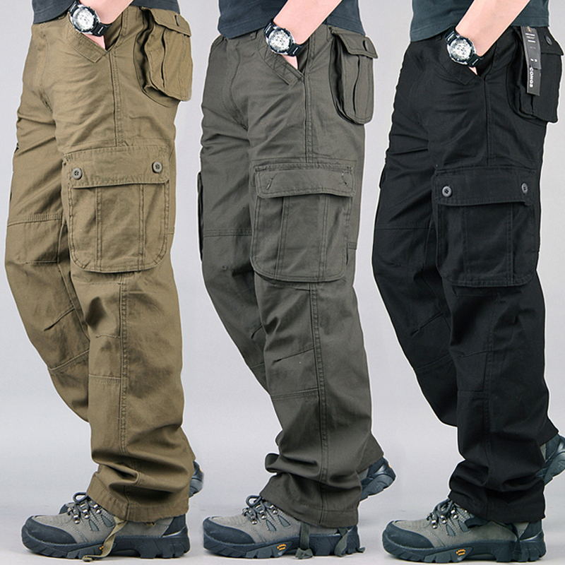 Fishing Pants Waterproof - Тактические брюки-карго, мужские хлопковые комбинезоны, уличные